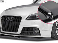 Prelungire Bara Fata Lip Spoiler Audi TT 8J toate modeleleS/S-Line 2006-2014 CSR-CSL095-C Plastic ABS carbon look