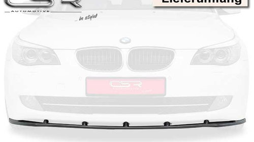 Prelungire Bara Fata Lip Spoiler BMW seria 5 E60/61 toate modelele in afara de M/M-Paket 3/2007-2010 CSR-CSL019 Plastic ABS