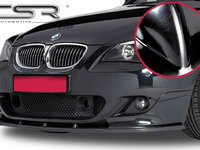 Prelungire Bara Fata Lip Spoiler BMW seria 5 E60/61 M-Paket 06/2003-05/2010 CSR-CSL067-G Plastic ABS negru lucios