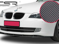 Prelungire Bara Fata Lip Spoiler BMW seria 5 E60/61 toate modelele in afara de M/M-Paket 3/2007-2010 CSR-CSL019-C Plastic ABS carbon look