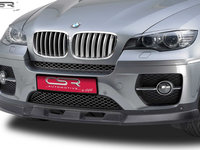 Prelungire Bara Fata Lip Spoiler BMW X6 E71 toate modelele in afara de M-Paket/M 2008-7/2012 CSR-CSL086 Plastic ABS