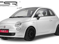 Prelungire Bara Fata Lip Spoiler Fiat 500 in afara de Abarth 2007- CSR-CSL050 Plastic ABS