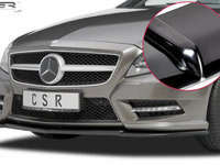 Prelungire Bara Fata Lip Spoiler Mercedes CLS C218/W218 AMG Stylingpaket 2011-2014 CSR-CSL156-G Plastic ABS negru lucios
