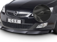 Prelungire Bara Fata Lip Spoiler Opel Astra J in afara de OPC 2009- CSR-CSL064-C Plastic ABS carbon look