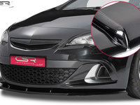 Prelungire Bara Fata Lip Spoiler Opel Astra J OPC GTC ab 2009 CSR-CSL130-C Plastic ABS carbon look