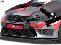 Prelungire Bara Fata Lip Spoiler Seat Leon 3 Cupra/FR ab 2012 CSR-CSL151-G Plastic ABS negru lucios
