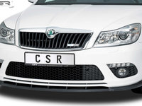 Prelungire Bara Fata Lip Spoiler Skoda Octavia II (1Z) RS limuzina/Kombi 2009-2013 CSR-CSL001 Plastic ABS