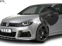 Prelungire Bara Fata Lip Spoiler VW Golf 6 R12 /2009-10/2012 CSR-CSL002-C Plastic ABS carbon look