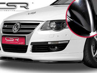 Prelungire Bara Fata Lip Spoiler VW Passat 3C B6 numai passend pentru R-Line, nicht R36 03/2005?07/2010 CSR-CSL040-G Plastic ABS negru lucios