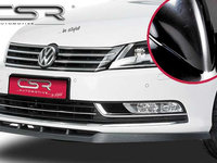 Prelungire Bara Fata Lip Spoiler VW Passat 3C B7 nicht passend pentru R und R-Line ab 11/2010 CSR-CSL039-G Plastic ABS negru lucios