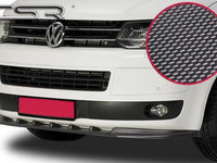 Prelungire Bara Fata Lip Spoiler VW T5 Multivan ab 2009 CSR-CSL006-C Plastic ABS carbon look