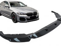 Prelungire Bara Fata Negru Lucios compatibil cu BMW Seria 5 G30 G31 LCI (07.2020-up) M Sport Design FBSBMG30LCIMPB