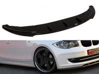 Prelungire Bara Fata Splitere Lip BMW 1 E81 / E87 (STANDARD FACELIFT MODEL) BM-1-81F-FD1G