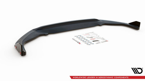 Prelungire Bara Fata Splitere Lip + Flaps V.3 Toyota GR Yaris Mk4 TO-YA-4-GR4-FD3T+FSF