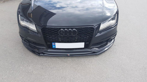 Prelungire Bara Fata Splitere Lip V.1 Audi A7 Mk1 S-Line AU-A7-1-S line-FD1C