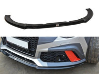 Prelungire Bara Fata Splitere Lip V.2 Audi RS6 C7 / C7 FL AU-RS6-C7-FD2T