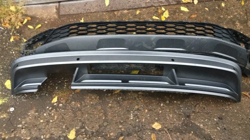 Prelungire bara fata VW Tiguan 2 5N 2016 - 2018 Spoiler inferior bara fata