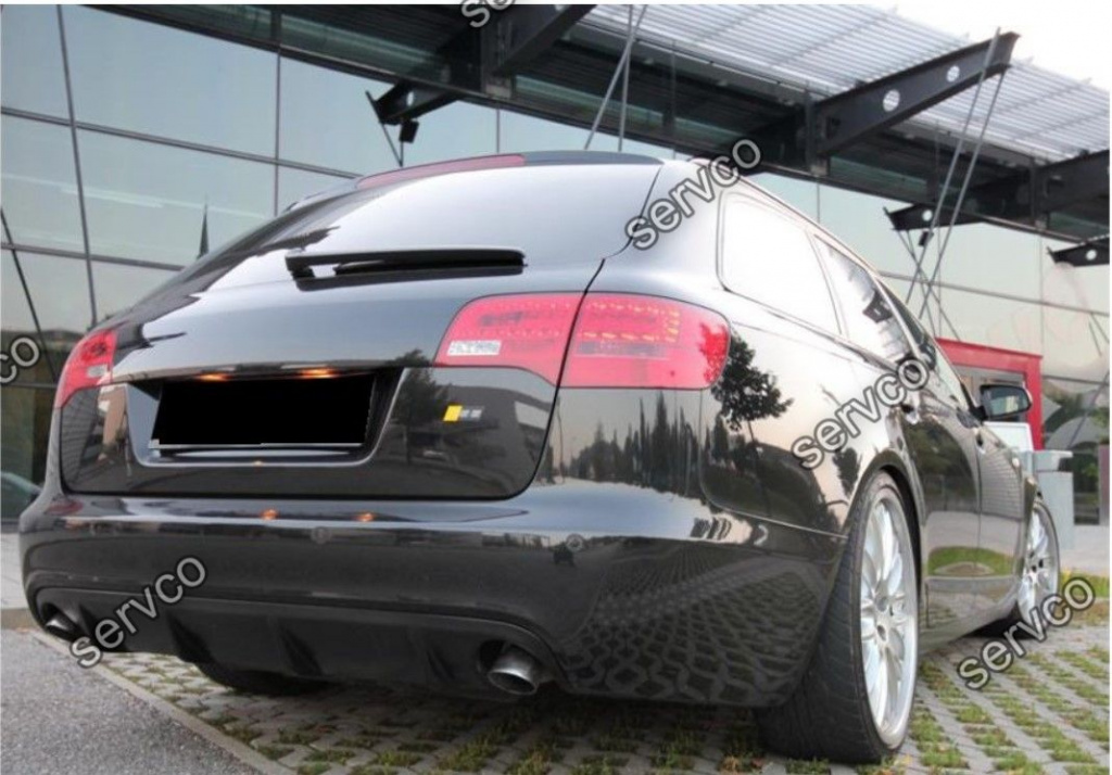 Prelungire bara spate Audi A6 C6 4F ABT Avant S line RS6 S6 2004-2008 v2