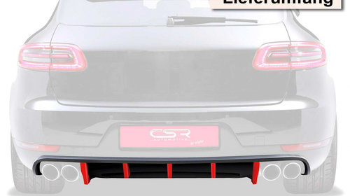 Prelungire bara spate Spoiler Difuzor Porsche Macan ab 2014 CSR-HA142