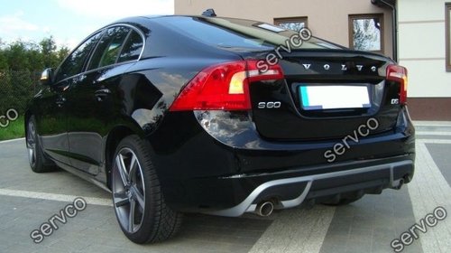 Prelungire bara spate spoiler tuning sport Volvo S60 R design ver3