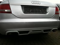 Prelungire bara spoiler difuzor spate Audi A6 C6 4F 2004 2005 2006 2007 2008 ABT Sedan S line RS6 S6 ver. 2