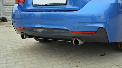 Prelungire Centrala Bara Spate Difuzor pentru BMW 4 F32 M-PACK ( fara vertical bara) BM-4-F32-MPACK-RD1T