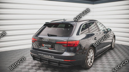 Prelungire difuzor bara spate Audi A4 B9 Avant 2015-2019 v10 - Maxton Design