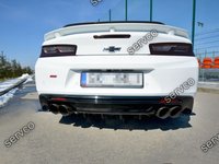 Prelungire difuzor bara spate Chevrolet Camaro Mk6 Phase-I 2SS Coupe US Model 2016-2018 v2 - Maxton Design