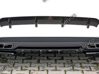 Prelungire difuzor bara spate Mercedes A Class W176 A45 AMG 2013-2015 v6 - Maxton Design