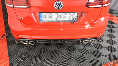 Prelungire difuzor bara spate Volkswagen Golf 7 RR Variant Facelift 2017- v20 - Maxton Design