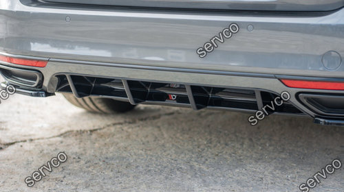 Prelungire difuzor bara spate Volkswagen Passat B8 R-Line 2015- v4 - Maxton Design