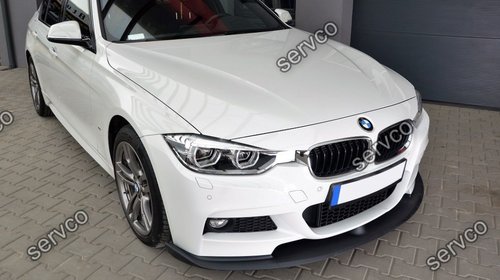 Prelungire difuzor lip bara fata BMW F30 F31 Cup Spoiler Mpachet Aero Performance 12-16 v7