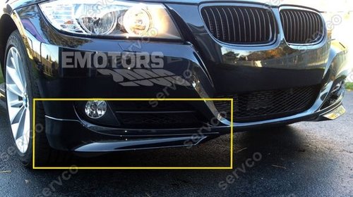 Prelungire difuzor spoiler bara fata BMW E90 E91 LCI 2009-2012