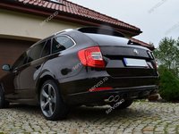 Prelungire difuzor spoiler bara spate Skoda Superb 2 B6 3T ver2