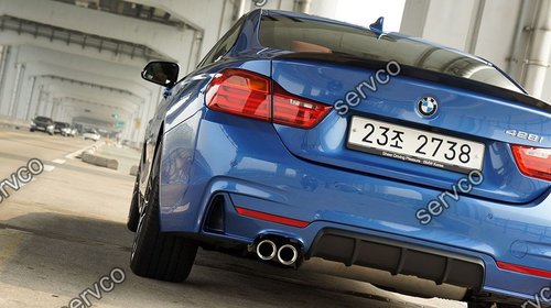 Prelungire difuzor spoiler evacuare bara spate BMW F32 Seria 4 420 M performance ver1