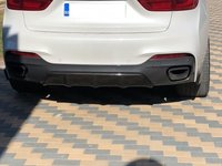 Prelungire difuzor sport bara spate BMW X6 F16 M50D 2014-2018 v1