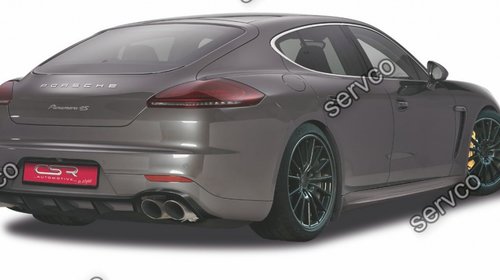 Prelungire difuzor tuning sport bara spate Porsche Panamera HA120 2013-2016 v1