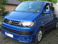 Prelungire extensie lip buza Facelift tuning sport bara fata VW T5 Transporter Sportline 10-15 v2