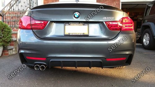 Prelungire lip buza spoiler bara spate BMW F32 Seria 4 420 M performance v1