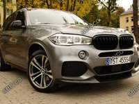 Prelungire lip fusta spoiler bara fata BMW X5 F15 M Performance Aero Pack Sport 2014-2018 v1