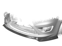 Prelungire lip spoiler bara fata pentru Ford Focus MK2 ST (Facelift) 2007-2010 CSL509