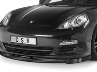 Prelungire lip spoiler bara fata pentru Porsche Panamera 970 (1. Generation) pentru toate modelele Facelift 2009-07/2013 nu se potriveste pentru GTS und Turbo CSL445