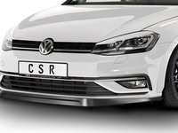 Prelungire lip spoiler bara fata pentru VW Golf 7 Facelift 2017- in afara de modelele R-Line, R, GTI, GTD, GTE CSL324