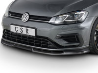 Prelungire lip spoiler bara fata pentru VW Golf 7 R Facelift 2017- CSL346