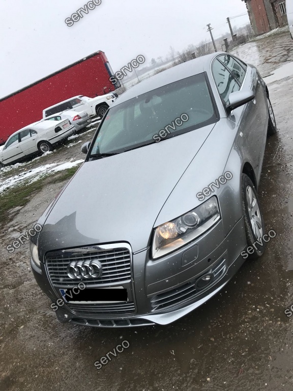Prelungire S line bara fata Audi A6 C6 4F S6 RS6 2004-2008 v1
