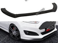 Prelungire splitter bara fara Ford Fiesta Mk7 ST Line Zetec S Facelift 2013-2016 v2 - Maxton Design