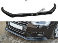Prelungire splitter bara fata Audi A4 B8 Facelift 2011-2015 v2 - Maxton Design