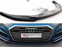 Prelungire splitter bara fata Audi A6 S-Line S6 C8 2019- v1 - Maxton Design