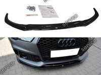 Prelungire splitter bara fata Audi A7 RS7 Facelift 2014-2017 v4 - Maxton Design