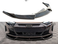 Prelungire splitter bara fata Audi e-Tron GT / RS GT RS Mk1 2021- v1 - Maxton Design